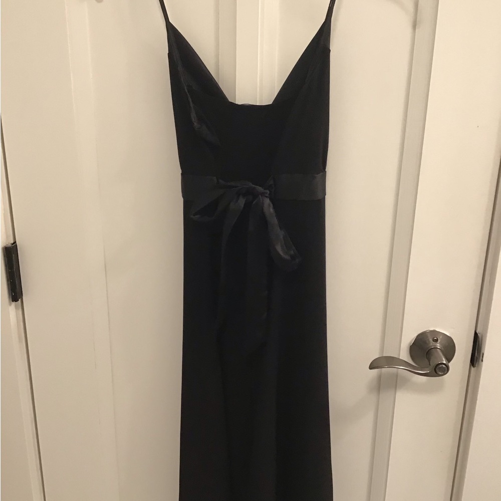 Wet Seal Black Asymetrical Hemline Dress Juniors Size L - Picture 4 of 4